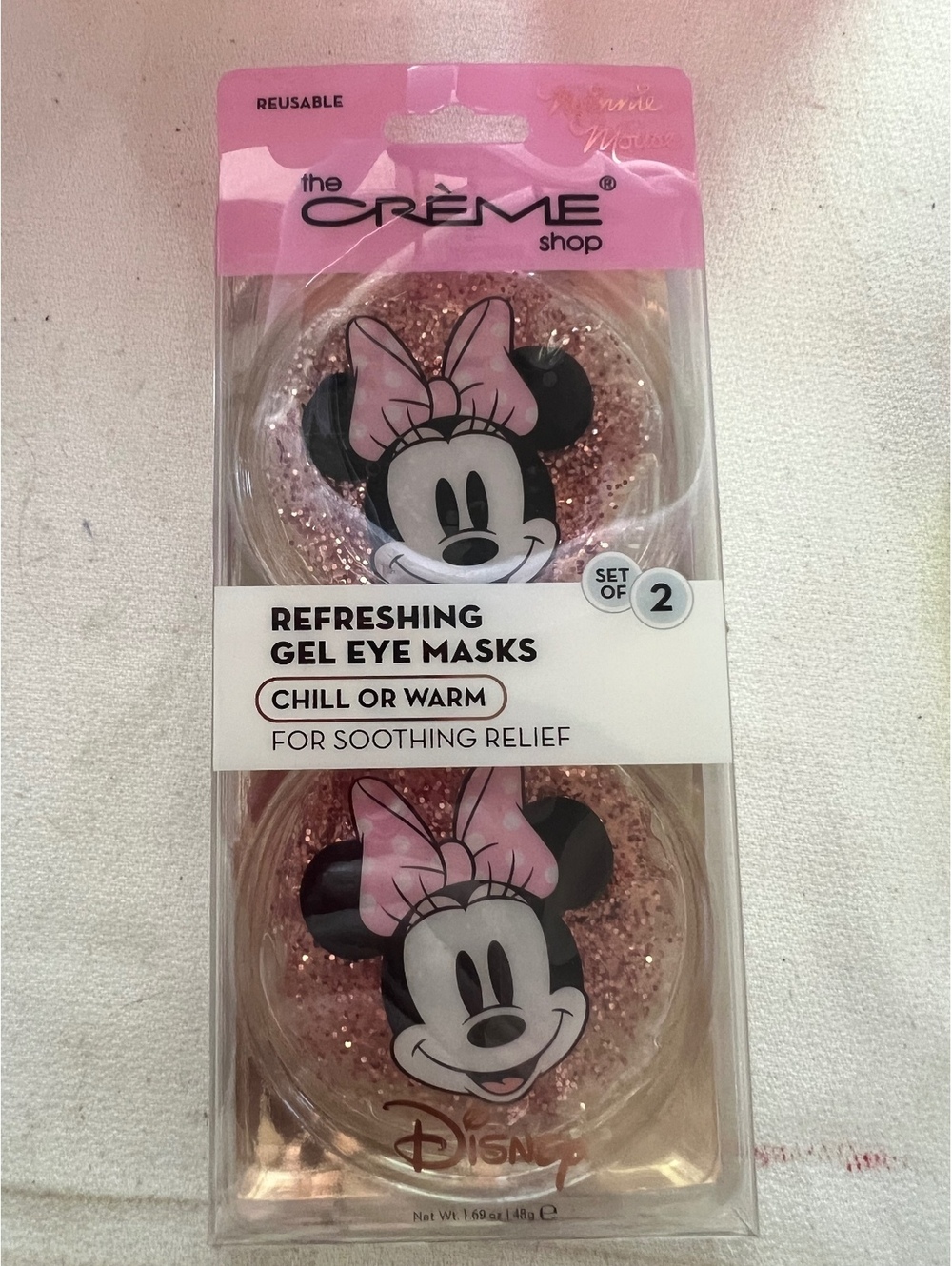 The Crème Shop x Disney Minnie Mouse Refreshing Gel Eye Masks